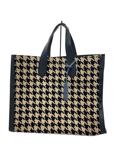 商品画像：トートバッグ/--/BEG/千鳥格子 1