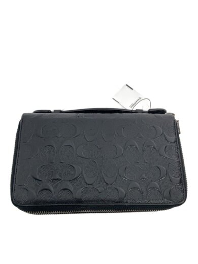 商品画像：セカンドバッグ/レザー/BLK/93425 1