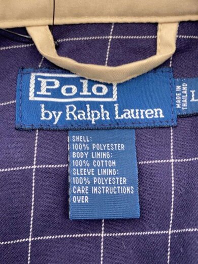 商品画像：90s/ハリントンジャケット/スイングトップ/スモールポニー/ジャケット/L/コットン/BEG 4