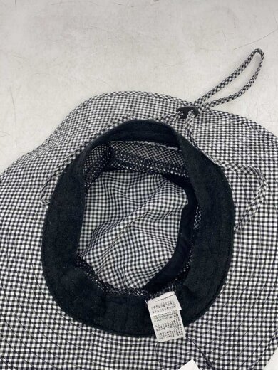 商品画像：ハット/S/ポリエステル/BLK/ギンガムCK/レディース/NN01227 4