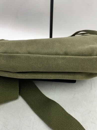 商品画像：※内側使用感有/ウエストバッグ/キャンバス/KHK/無地 4