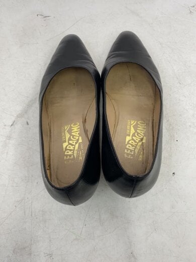 商品画像：パンプス/US7/BLK/レザー/22483 3