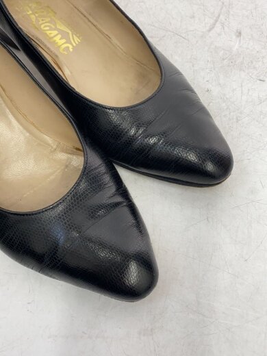 商品画像：パンプス/US7/BLK/レザー/22483 7