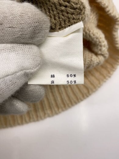 商品画像：90s/archive/コットンリネンニット/--/リネン/KHK// 4