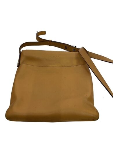 商品画像：ショルダーバッグ/レザー/BEG/無地 1