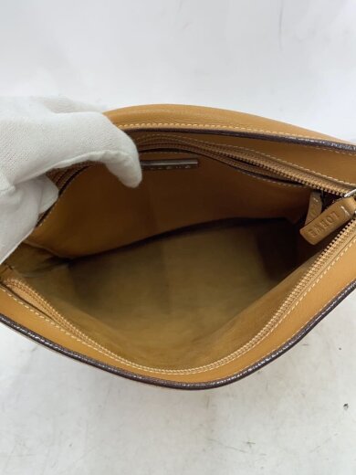 商品画像：ショルダーバッグ/レザー/BEG/無地 5