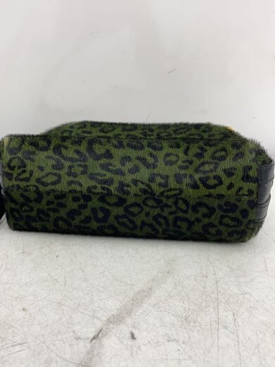 商品画像：２WAY/レオパードミニハンドバック/ハンドバッグ/ハラコ/GRN/レオパード 4
