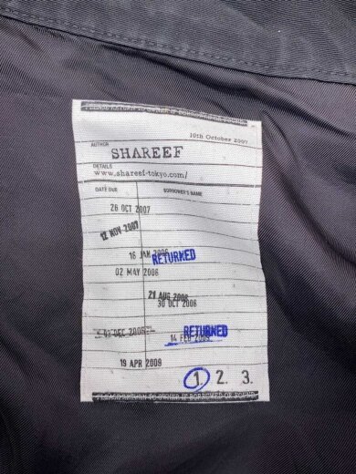 商品画像：19AW/洗濯表記/トリプルカラー/ブルゾン/1/ナイロン/BLK/19711701 3