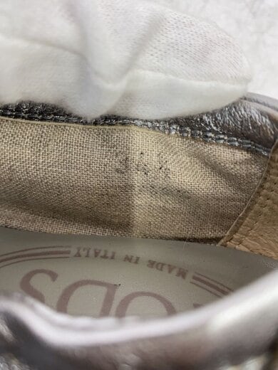 商品画像：バレエシューズ/フラットパンプス/34.5/SLV/エナメル 5