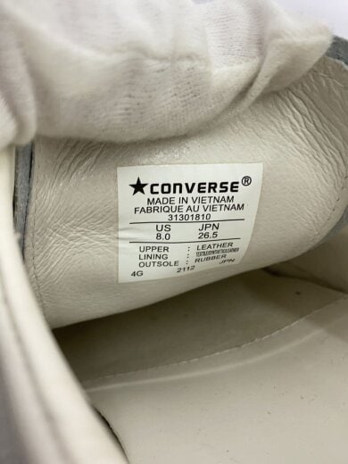 商品画像：ローカットスニーカー/US8/WHT/レザー/31301810 5