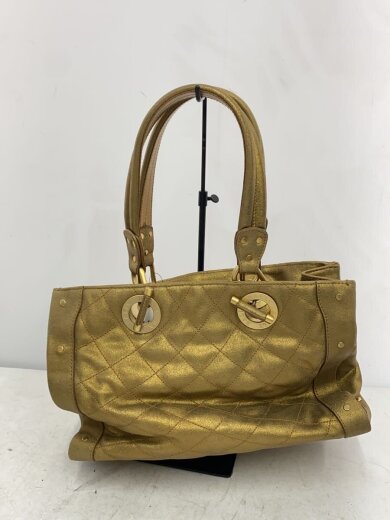 商品画像：ハンドバッグ/レザー/GLD 3