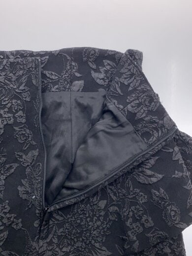 商品画像：Floral Jacquard Peplum Skirt/スカート/S/ポリエステル/BLK/1224304142 3