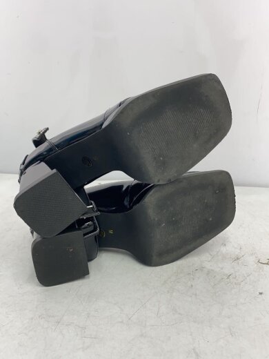 商品画像：DDスクエアレディパンプス/M/BLK/エナメル 4