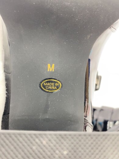 商品画像：DDスクエアレディパンプス/M/BLK/エナメル 5