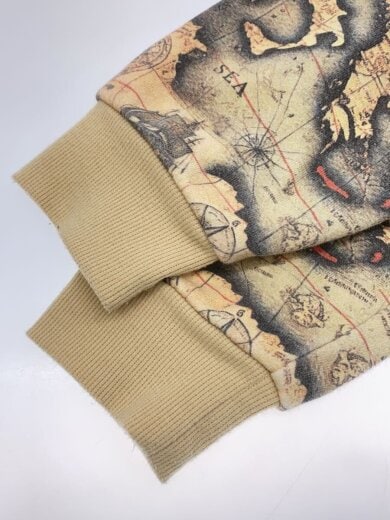 商品画像：25SS/Camo＆Map＆Sky Sweat Zip Hoodie/ジップパーカー/M/カーキ/カモフラ 5