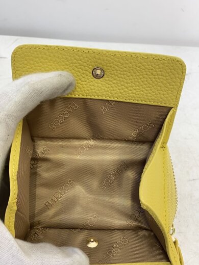 商品画像：カードケース/レザー/YLW/レディース 4