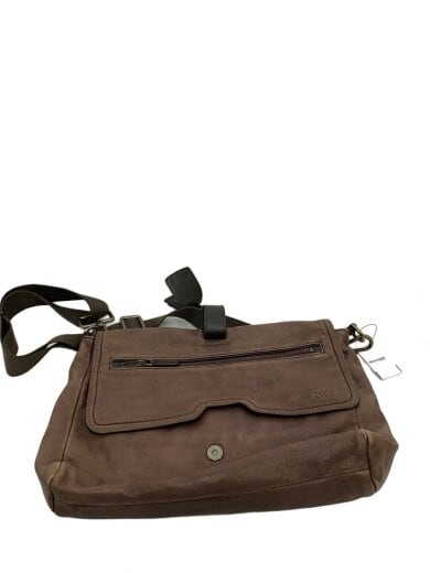 商品画像：ショルダーバッグ/レザー/BRW/無地 1