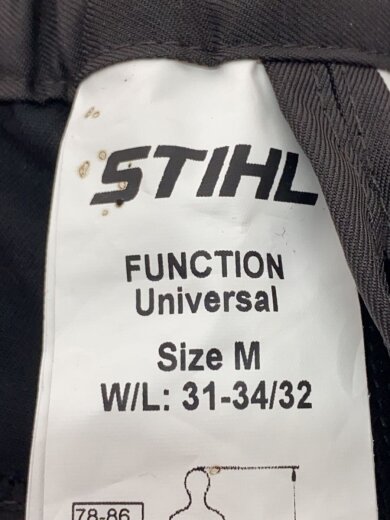 商品画像：防護パンツ/STIHL/ボトム/M/ポリエステル/BLK/無地 4