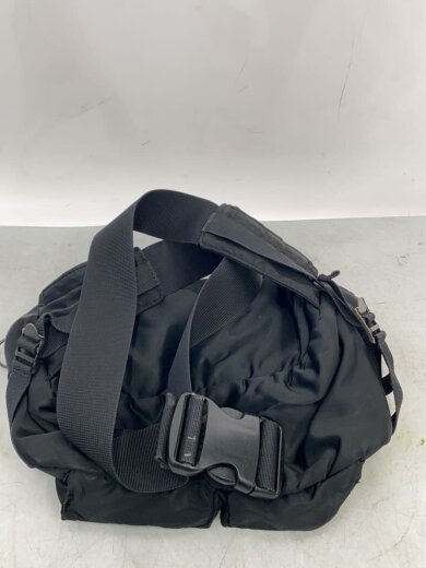 商品画像：tanker/ショルダーバッグ/ナイロン/BLK/マジックテープ劣化/破れあり 2