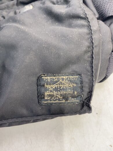 商品画像：tanker/ショルダーバッグ/ナイロン/BLK/マジックテープ劣化/破れあり 5