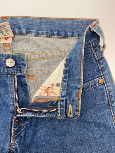 画像：TRUE RELIGION00s/y2k/RICKY relaxed straight /ストレートパンツ/32/コットン/IDG/無地3