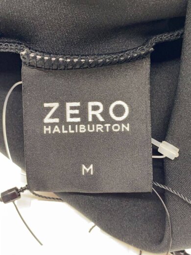 商品画像：タグ付/ペプラム風ポロ/長袖Tシャツ/M/ポリエステル/BLK/ZHG-W58A3// 3