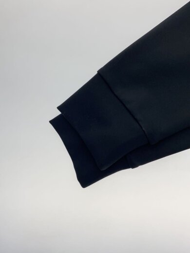 商品画像：タグ付/ペプラム風ポロ/長袖Tシャツ/M/ポリエステル/BLK/ZHG-W58A3// 5