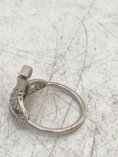 商品画像：リング/SV925/12号/ラインストーン/SLV/レディース 2