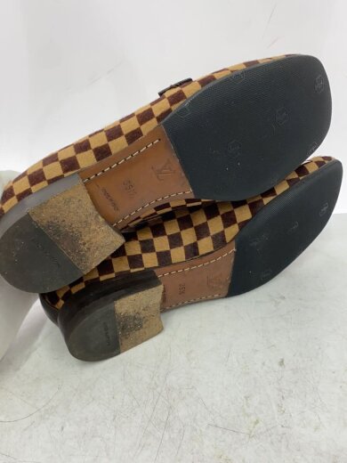 商品画像：ロゴ擦れ有/ブーツ/36.5/BRW/ハラコ/LE0062// 4