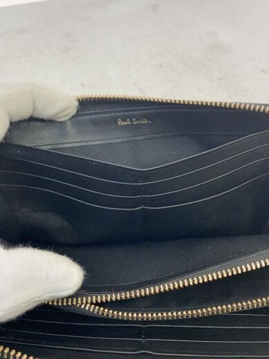 商品画像：長財布/--/BLK/無地/メンズ 5