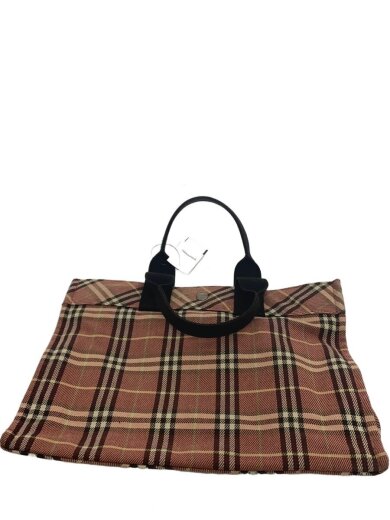 商品画像：トートバッグ/--/PNK/チェック 1