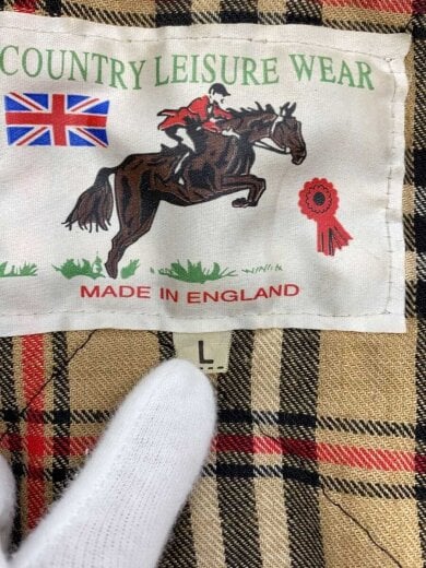 商品画像：COUNTRY LEISURE WEAR/オイルド/イングランド製/ジャケット/L/コットン/BRW 4