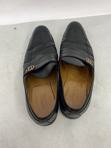商品画像：インタロッキングG/ドレスシューズ/US7.5/BLK/レザー// 3