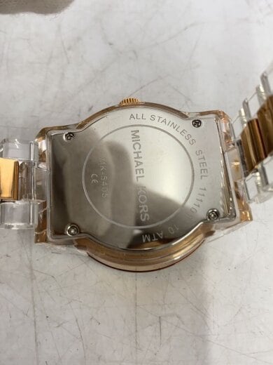 商品画像：クォーツ腕時計/アナログ/--/WHT/GLD/MK-5406 3