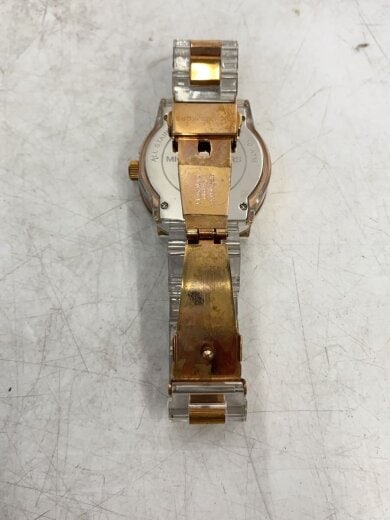 商品画像：クォーツ腕時計/アナログ/--/WHT/GLD/MK-5406 5