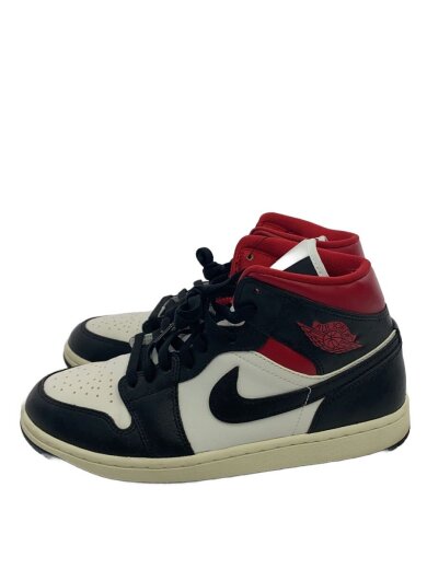 商品画像：AIR JORDAN 1 MID_エア ジョーダン 1 ミッド/26.5cm/WHT/PVC 1