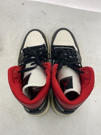 商品画像：AIR JORDAN 1 MID_エア ジョーダン 1 ミッド/26.5cm/WHT/PVC 3