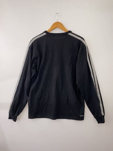 商品画像：24AW/LINE TEAM L/S BAGGY TEE/長袖Tシャツ/L/コットン/BLK/FCRB-242038 2
