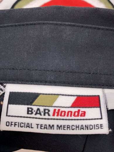 商品画像：00s/BAR　HONDA　F1チームシャツ/ラッキーストライク半袖シャツ/L/ポリエステル/WHT/無地 3