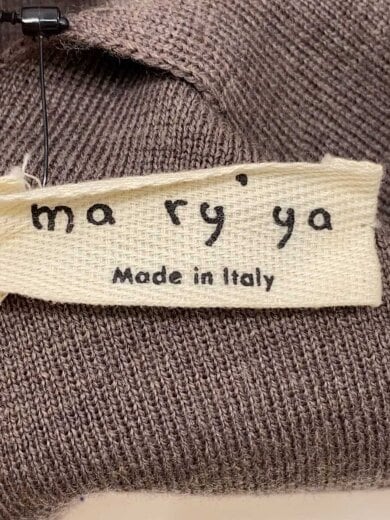 商品画像：ノースリーブワンピース/イタリア製/--/ウール/BRW/無地 3