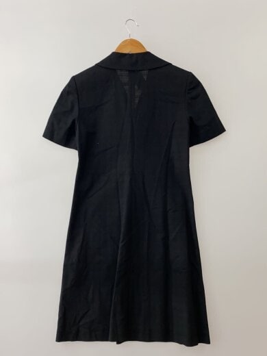 商品画像：レースアップ/半袖ワンピース/36/コットン/BLK/np075-327// 2