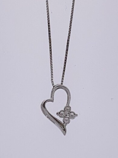 商品画像：チェーンpt850/トップpt900/0.14ct/ネックレス/SLV/トップ有/レディース// 4