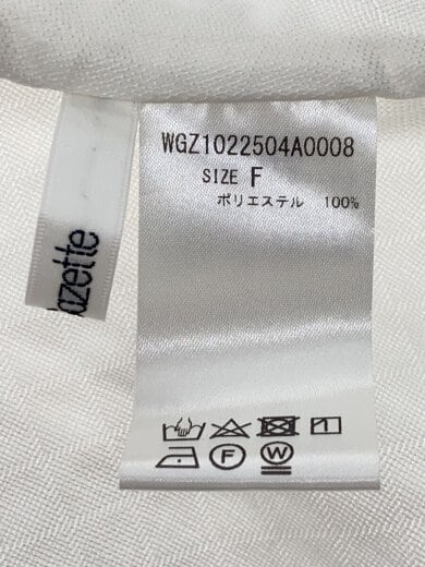 商品画像：25SS/ジャガードキャミブラウス/FREE/ポリエステル/WHT/WGZ1022504A0008 4