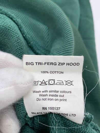 商品画像：BIG TRI-FERG ZIP HOOD/ジップパーカー/M/コットン/GRN// 4