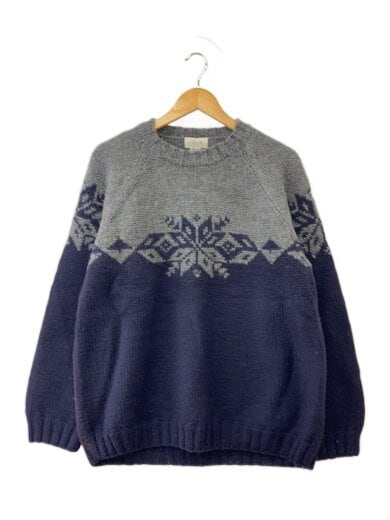 商品画像：ノルディックニット・セーター(厚手)/M/ウール/GRY// 1