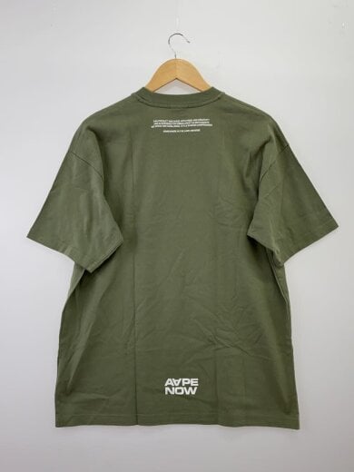 商品画像：チェストエイプロゴ/クルーネック/Tシャツ/L/コットン/GRN/無地/AAPTEM1414XXM 2