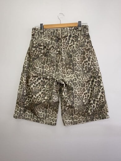 商品画像：ショートパンツ/28/コットン/BRW/レオパード// 2