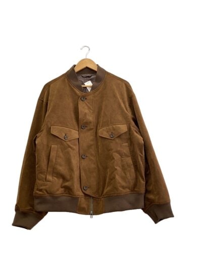 商品画像：EX.4 Pockets Zip-up Rib Blouson/4/牛革/BRW/M744-Y51-916// 1