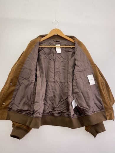 商品画像：EX.4 Pockets Zip-up Rib Blouson/4/牛革/BRW/M744-Y51-916// 3
