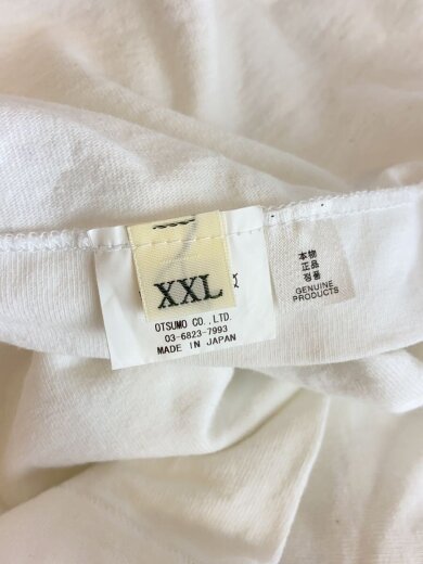 商品画像：Tシャツ/XXL/コットン/WHT 4
